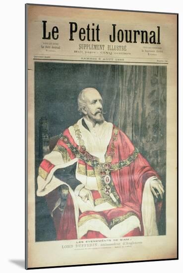 Events in Siam: Lord Dufferin-Jean Joseph Benjamin Constant-Mounted Giclee Print