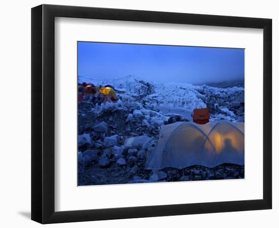 Everest Base Camp in Nepal-null-Framed Photographic Print