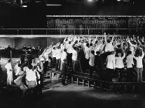 Crowd of Excited Traders at Stock Exchange-Everett Collection-Photographic Print