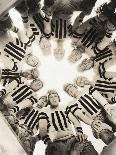 Football Huddle-Everett Collection-Photographic Print