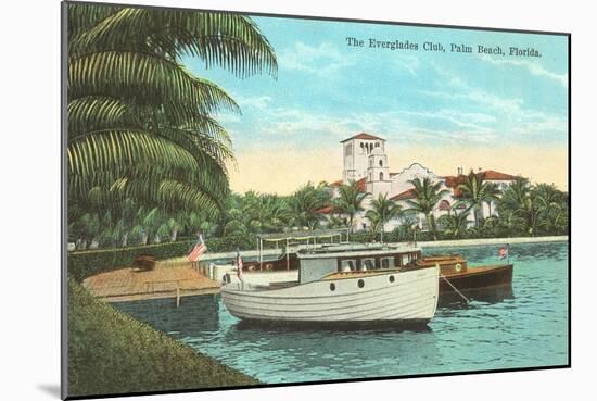 Everglades Club, Palm Beach, Florida-null-Mounted Art Print