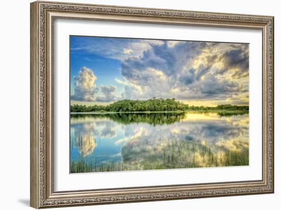 Everglades Sunset-Dennis Goodman-Framed Photographic Print