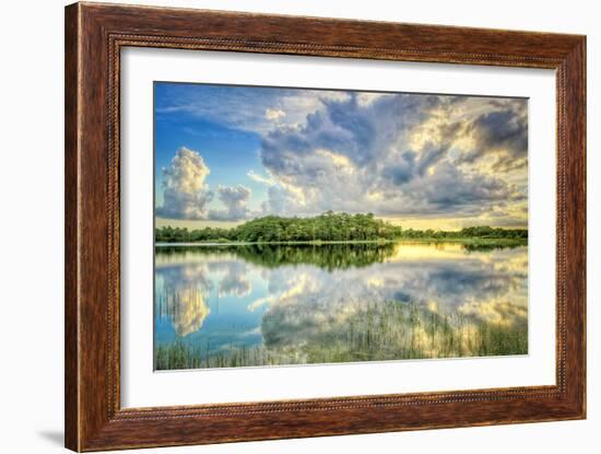 Everglades Sunset-Dennis Goodman-Framed Photographic Print