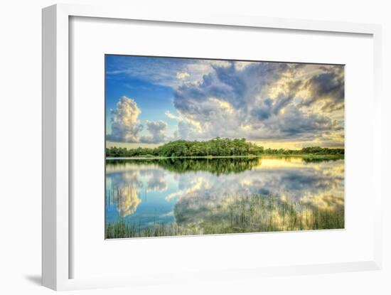 Everglades Sunset-Dennis Goodman-Framed Photographic Print