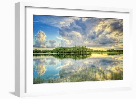 Everglades Sunset-Dennis Goodman-Framed Photographic Print