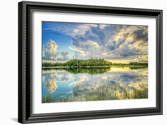 Everglades Sunset-Dennis Goodman-Framed Photographic Print