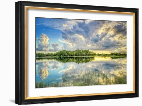 Everglades Sunset-Dennis Goodman-Framed Photographic Print