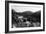 Evergreen, Colorado - Troutdale-in-the-Pines Resort-Lantern Press-Framed Art Print