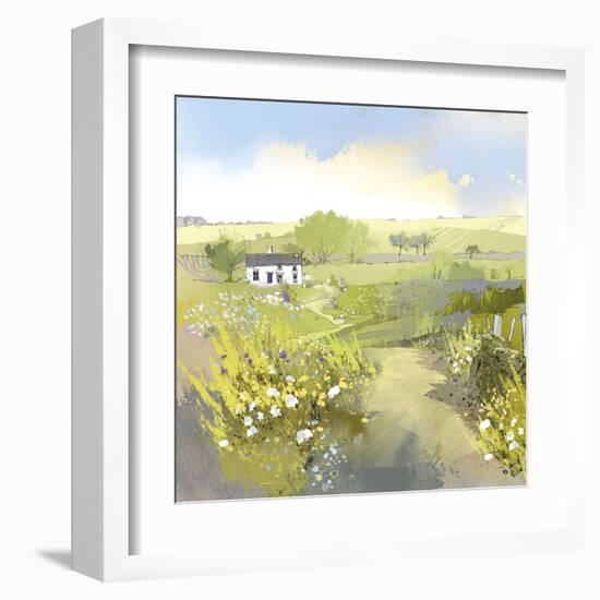 Evergreen Cottage-Ken Hurd-Framed Giclee Print