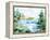 Evergreen Lake II-Ethan Harper-Framed Stretched Canvas