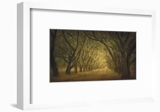 Evergreen, New Alley, Right Side-William Guion-Framed Giclee Print