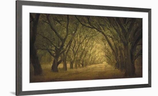 Evergreen, New Alley, Right Side-William Guion-Framed Giclee Print