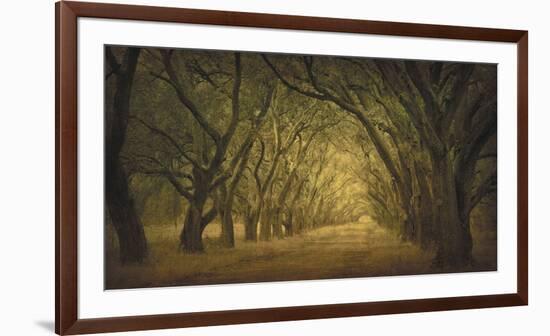 Evergreen, New Alley, Right Side-William Guion-Framed Giclee Print