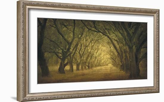 Evergreen, New Alley, Right Side-William Guion-Framed Art Print