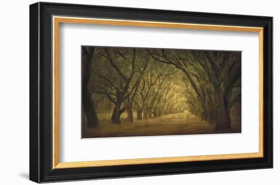 Evergreen, New Alley, Right Side-William Guion-Framed Art Print