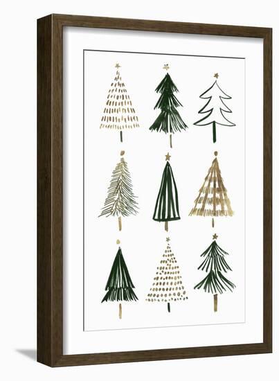 Evergreens I-Isabelle Z-Framed Art Print