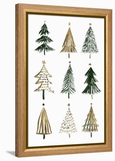 Evergreens II-Isabelle Z-Framed Stretched Canvas