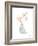 Everlasting Bouquet II Neutral-Danhui Nai-Framed Art Print