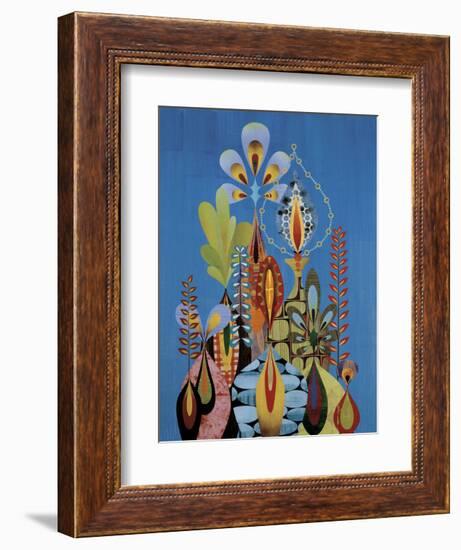 Evernia-Rex Ray-Framed Art Print