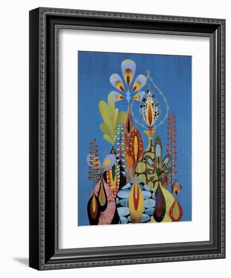 Evernia-Rex Ray-Framed Art Print