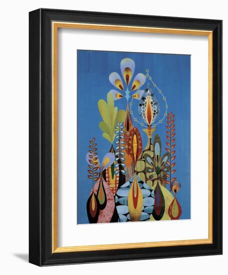 Evernia-Rex Ray-Framed Art Print