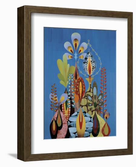 Evernia-Rex Ray-Framed Art Print