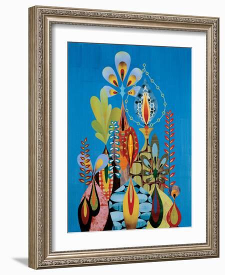 Evernia-Rex Ray-Framed Art Print