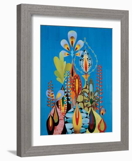 Evernia-Rex Ray-Framed Art Print