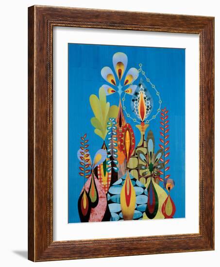 Evernia-Rex Ray-Framed Art Print