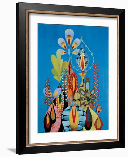 Evernia-Rex Ray-Framed Art Print