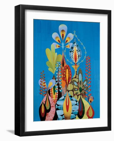 Evernia-Rex Ray-Framed Art Print