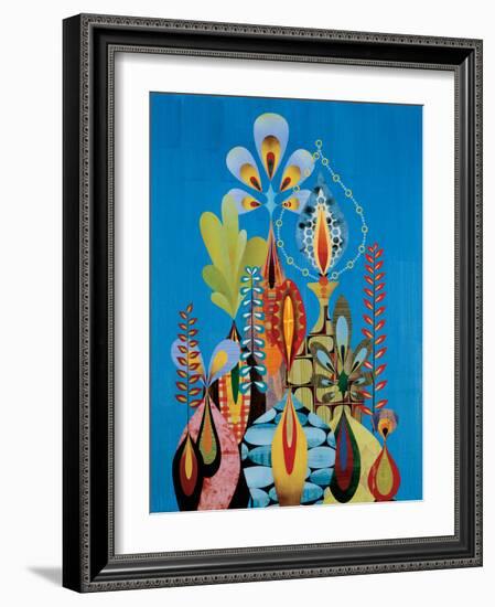 Evernia-Rex Ray-Framed Art Print