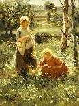 Children in a Field, 1911-Evert Pieters-Giclee Print