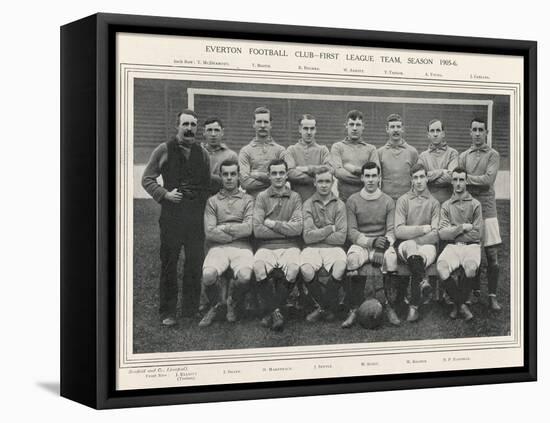 Everton Everton Football Club 1st Team 1905-1906 Season-null-Framed Premier Image Canvas