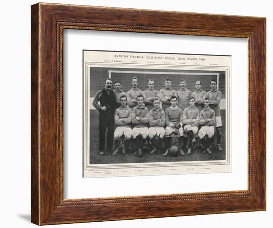 Everton Everton Football Club 1st Team 1905-1906 Season-null-Framed Photographic Print