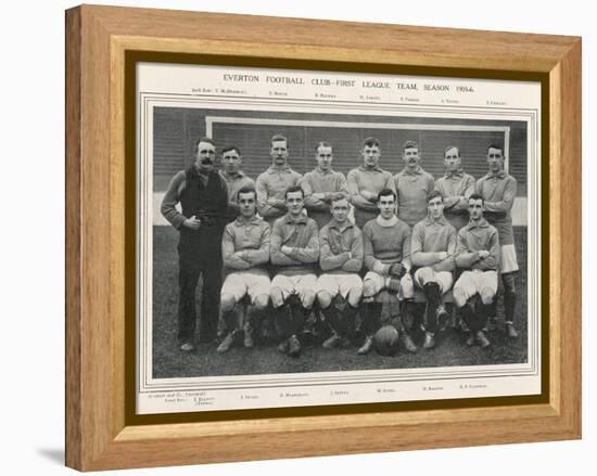 Everton Everton Football Club 1st Team 1905-1906 Season-null-Framed Premier Image Canvas