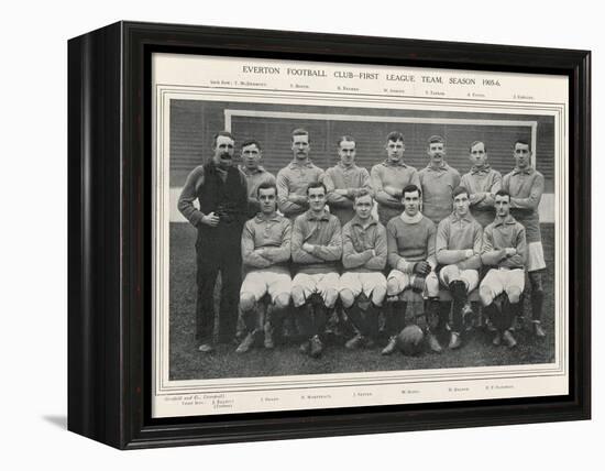 Everton Everton Football Club 1st Team 1905-1906 Season-null-Framed Premier Image Canvas