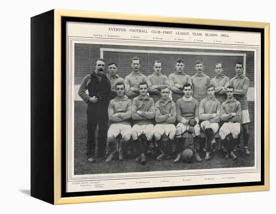 Everton Everton Football Club 1st Team 1905-1906 Season-null-Framed Premier Image Canvas