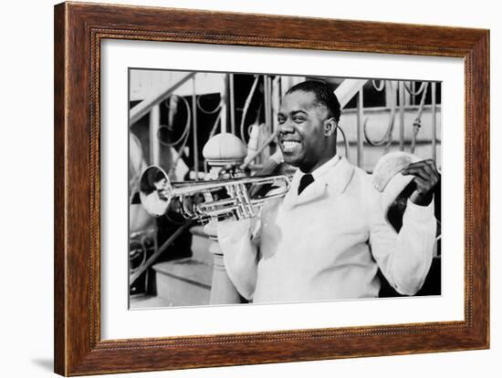 Every Day's a Holiday by Edward Sutherland with Louis Armstrong 1938-null-Framed Photo