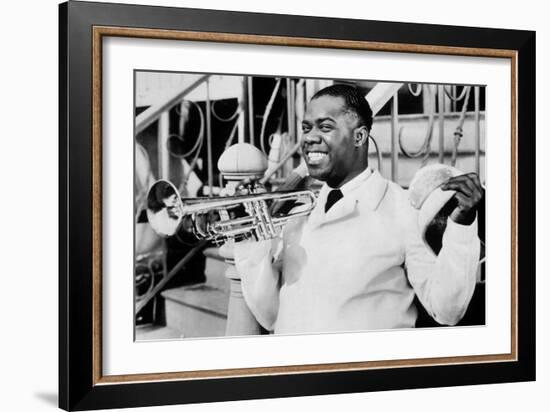 Every Day's a Holiday by Edward Sutherland with Louis Armstrong 1938-null-Framed Photo