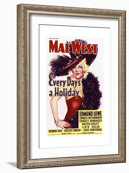 Every Days a Holiday-null-Framed Art Print
