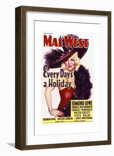 Every Days a Holiday-null-Framed Art Print