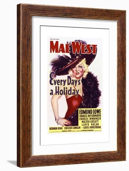 Every Days a Holiday-null-Framed Art Print