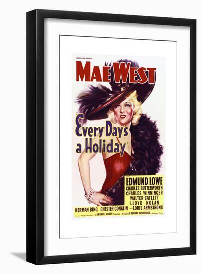 Every Days a Holiday-null-Framed Art Print