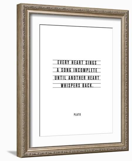 Every Heart Sings A Song Incomplete-Brett Wilson-Framed Art Print