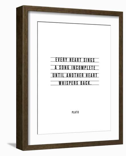 Every Heart Sings A Song Incomplete-Brett Wilson-Framed Art Print