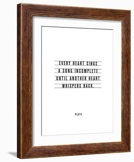 Every Heart Sings A Song Incomplete-Brett Wilson-Framed Art Print