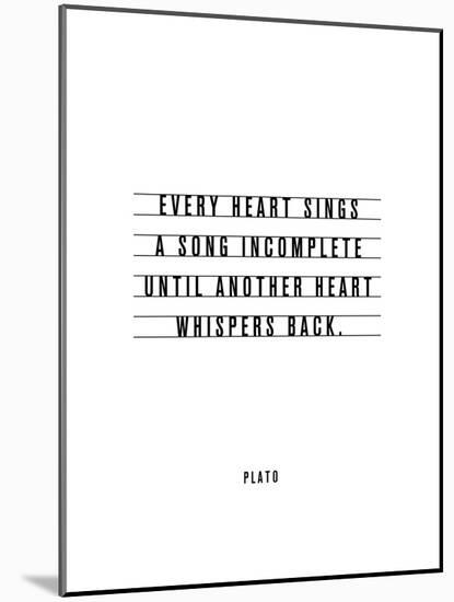 Every Heart Sings A Song Incomplete-Brett Wilson-Mounted Art Print