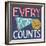 Every Point Counts-Heather Rosas-Framed Art Print