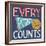 Every Point Counts-Heather Rosas-Framed Art Print